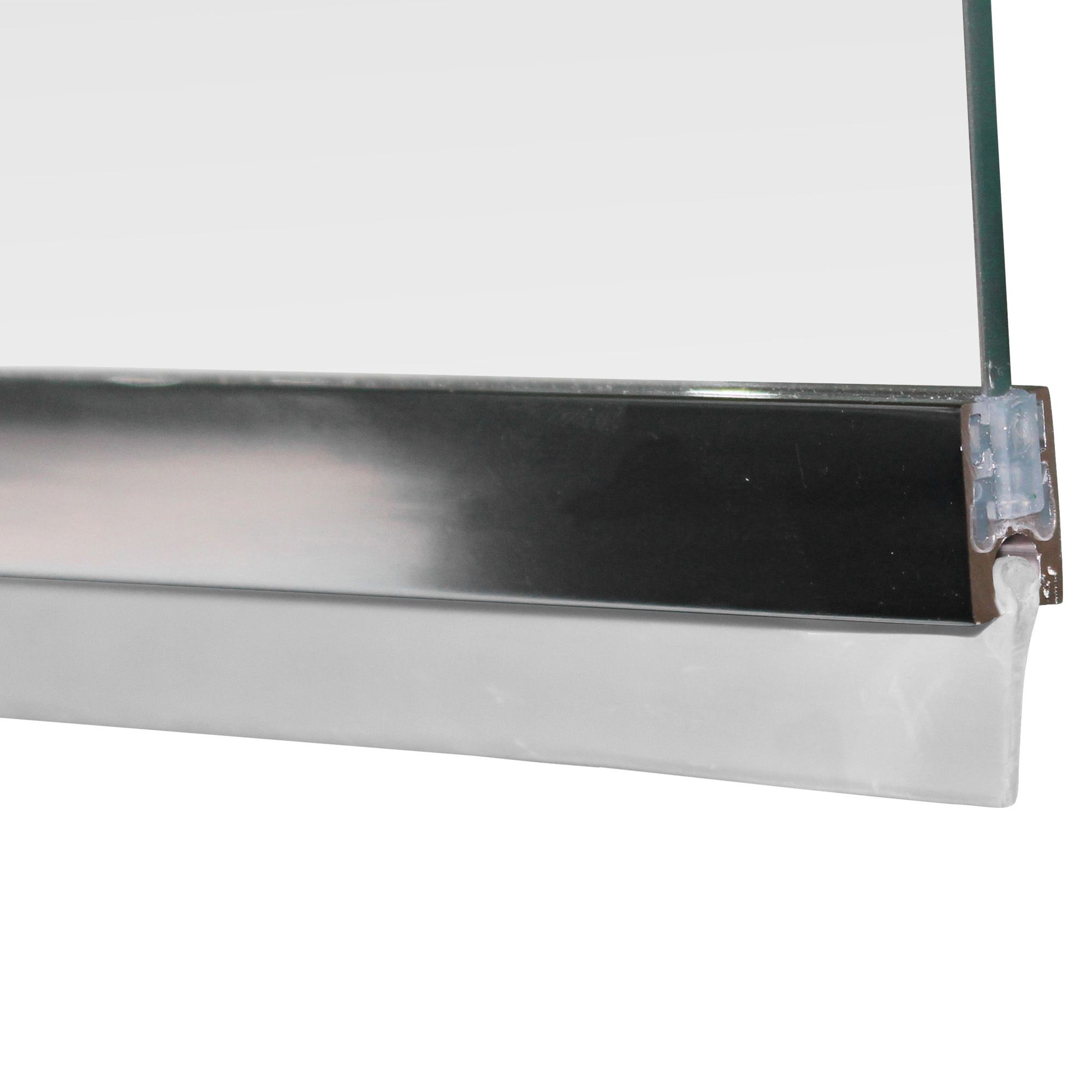 White Bath screen seal (L)1.02m (T)5mm - 3