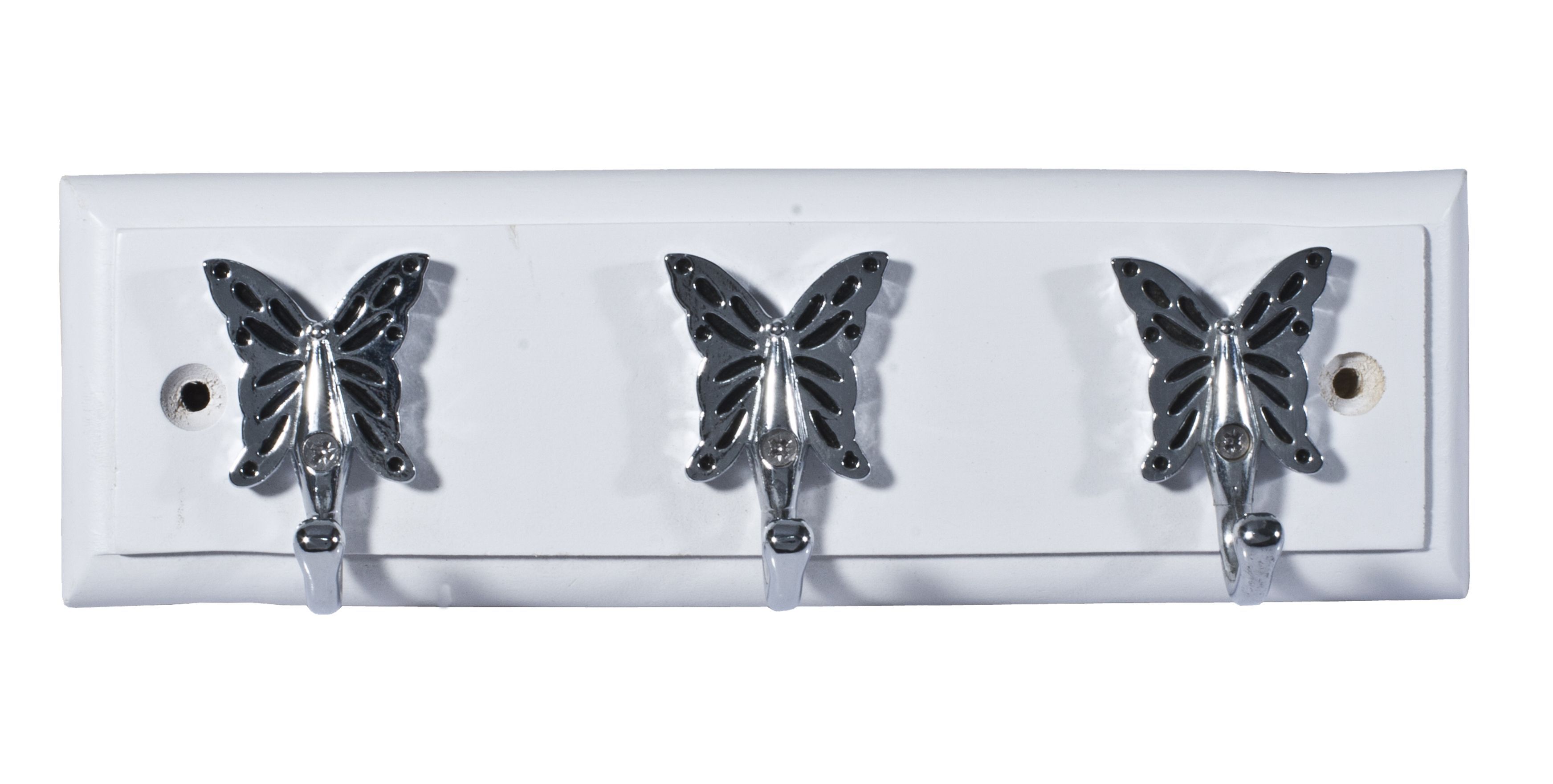 White Butterfly 3 Hook rail (H)70mm