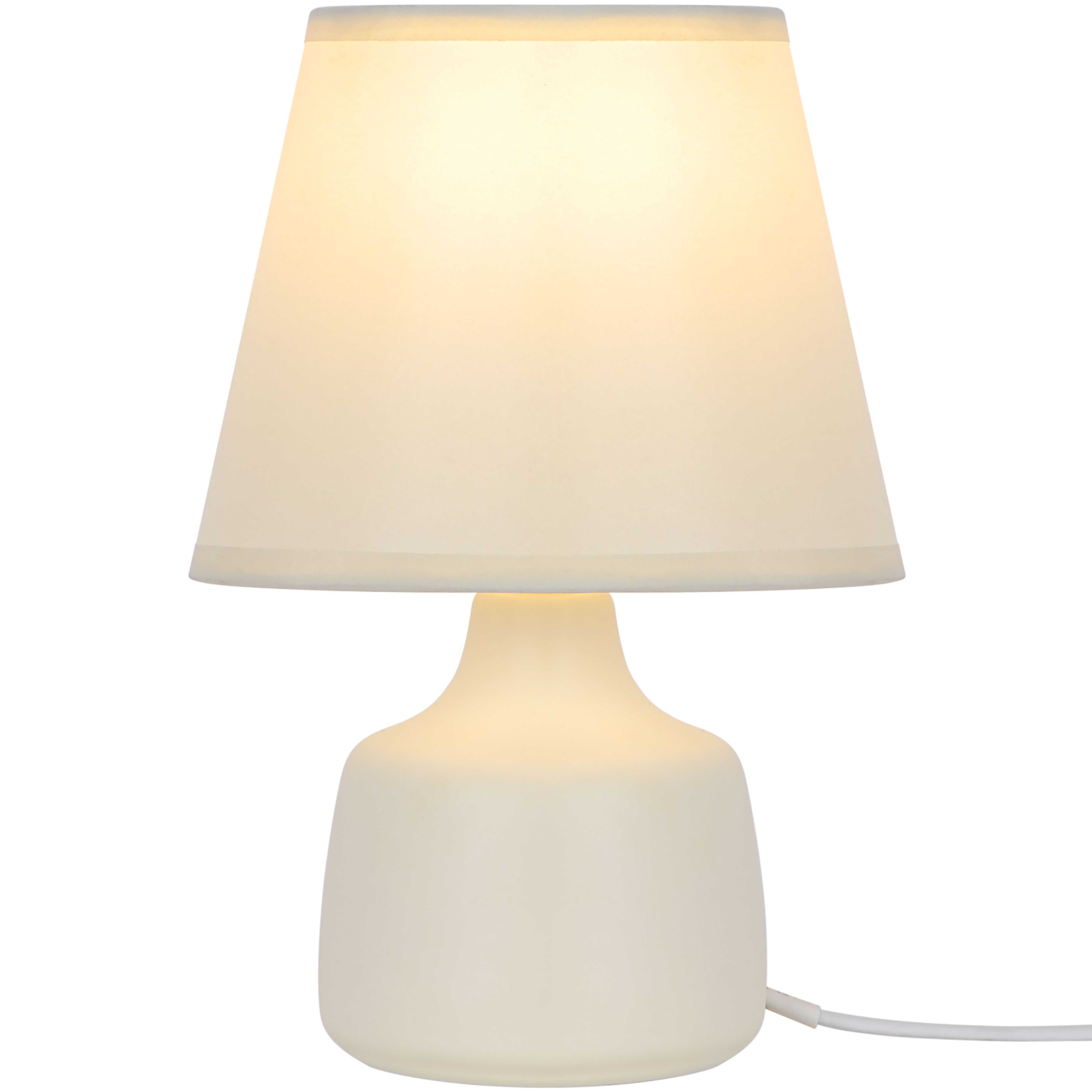 White Ceramic LED Table lamp