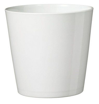 White ceramic pots discount