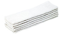 White Decorating towels, Pack of 6