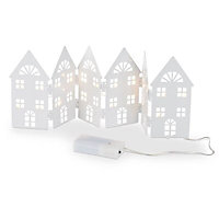 White Electrical christmas decoration