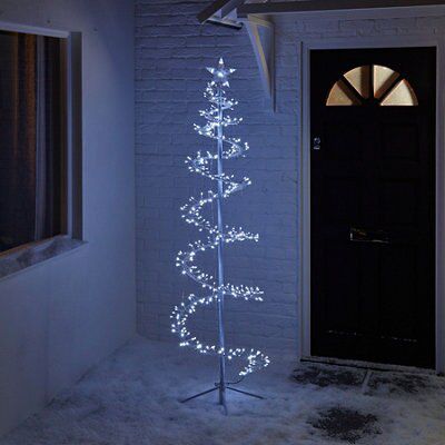 White Electrical christmas decoration