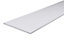White Fully edged Melamine-faced chipboard (MFC) Furniture board, (L)0.8m (W)300mm (T)18mm