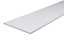 White Fully edged Melamine-faced chipboard (MFC) Furniture board, (L)0.8m (W)400mm (T)18mm