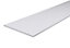 White Fully edged Melamine-faced chipboard (MFC) Furniture board, (L)1.2m (W)300mm (T)18mm