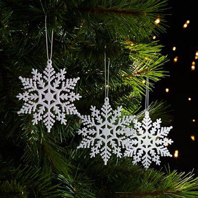 30 Pack White Plastic Gears Snowflake Decorations For Christmas Tree, Xmas  & New Year Home Decoration R230928 From Mengqiqi09, $12.75