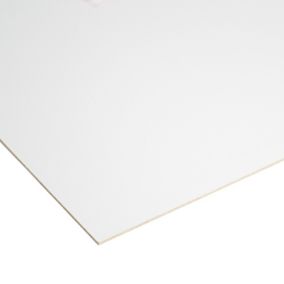 White Hard board Hardboard (L)2440mm (W)1220mm (T)3mm