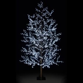 White LED Artificial decorative tree