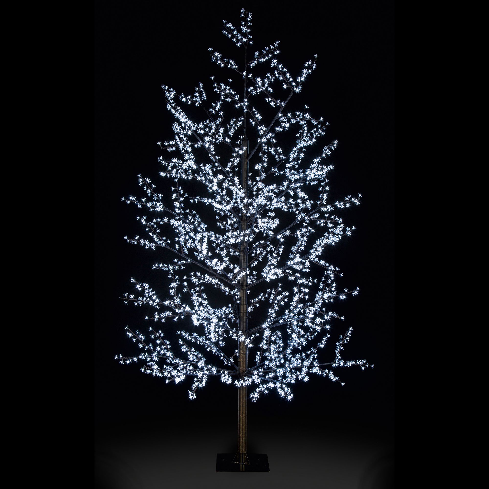 White LED Blossom Tree Artificial decorative tree DIY at B&Q