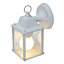 White Mains-powered Outdoor Wall light