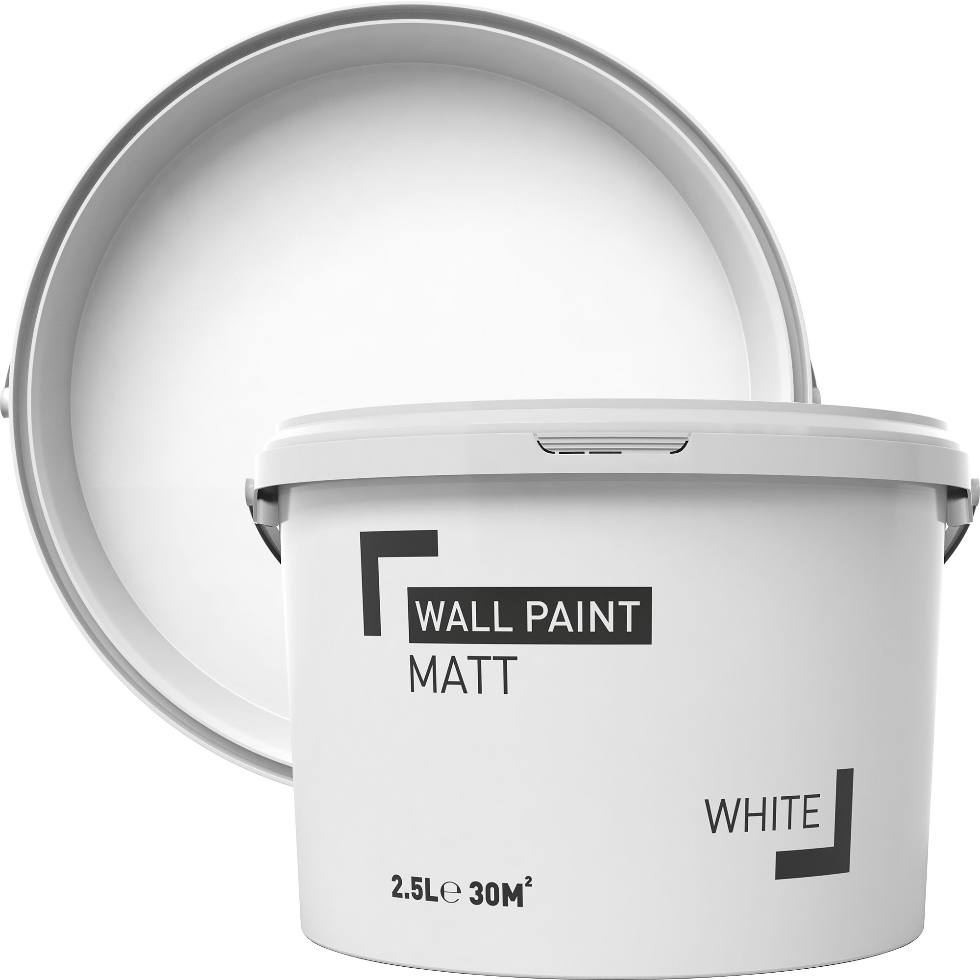 White Matt Emulsion paint 2.5L