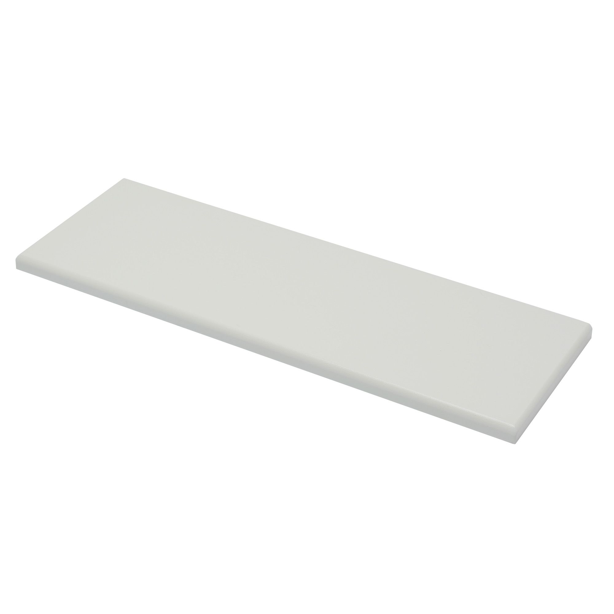 White Matt Shelf board (L)605mm (D)240mm DIY at B&Q