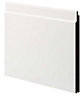 White MDF Cladding (W)144mm (T)12mm, Pack of 2