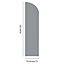 White MDF Rounded Architrave (L)2.18m (W)69mm (T)18mm