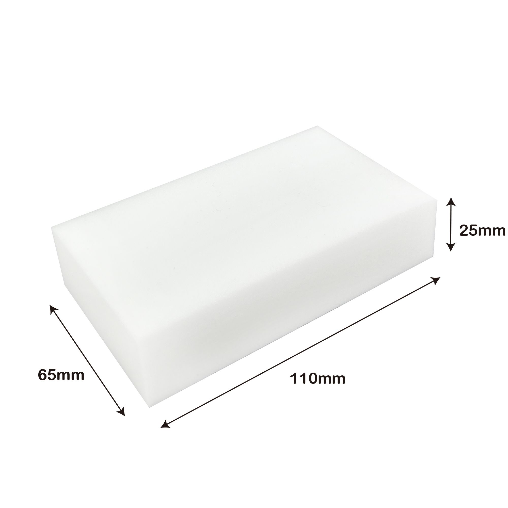 White Melamine Multi-surface Magic eraser, Pack of 3