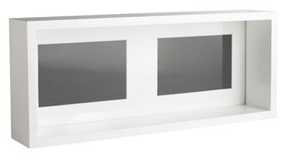 White Multi aperture Multi Picture frame (H)15.24cm x (W)10.16cm