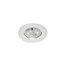 White Non-adjustable LED Warm white Downlight 3.1W IP20, Pack of 10