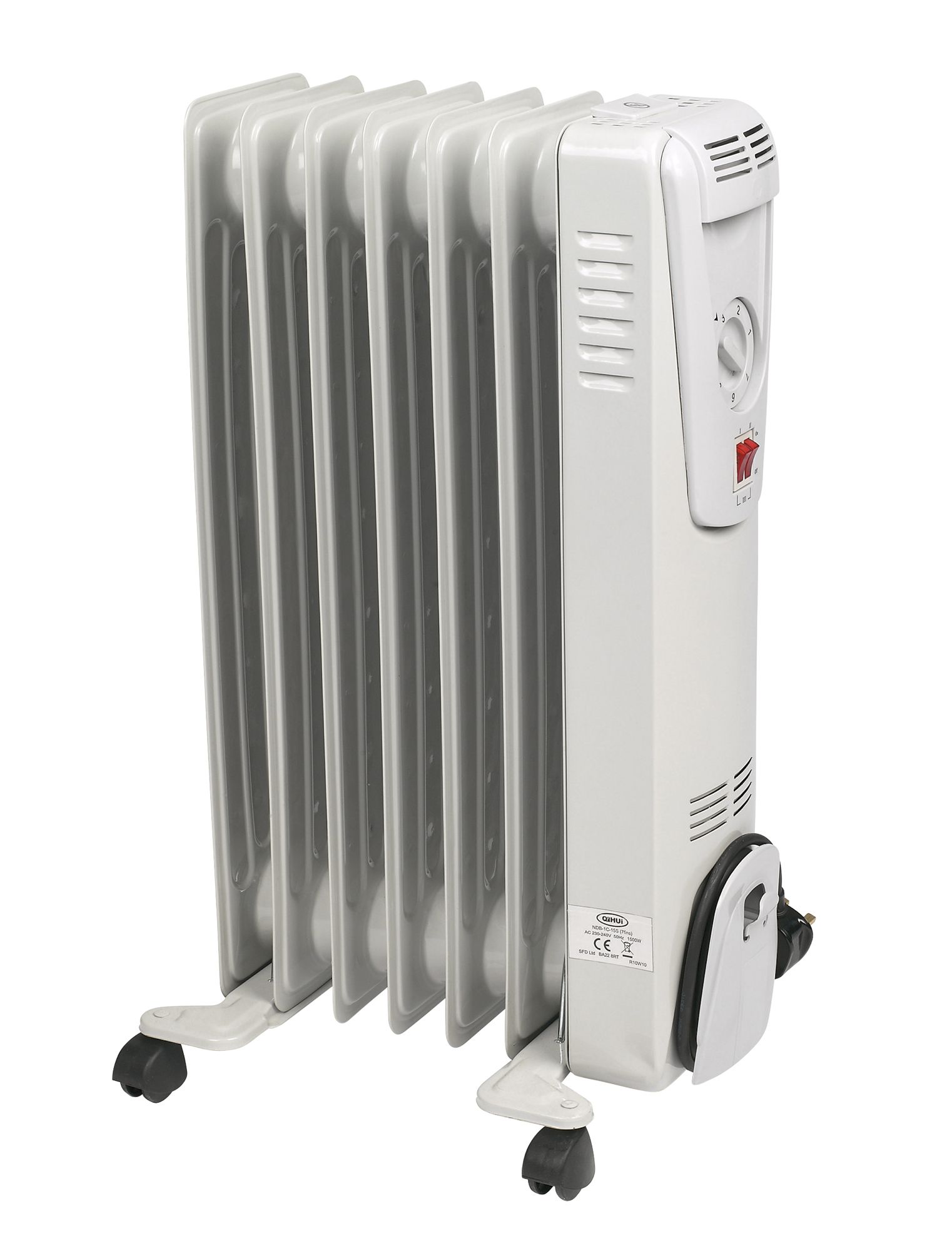 White Oil-filled radiator