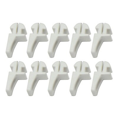 80 x PRACTICAL CURTAIN HOOKS FOR CURTAINS WHITE PLASTIC NYLON STAR PACK GLIDERS 