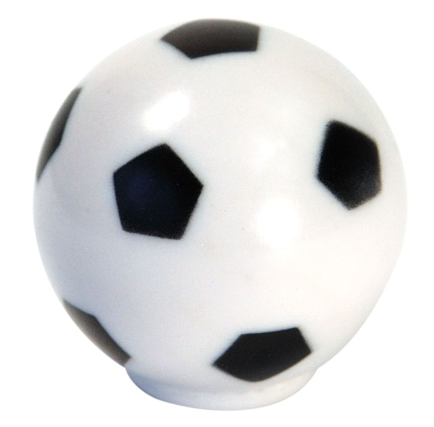 white plastic round football furniture knob diy at b&q