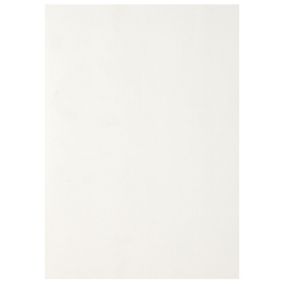 White Polyvinyl chloride (PVC) Cladding (L)2.4m (W)250mm (T)10mm, Pack of 4