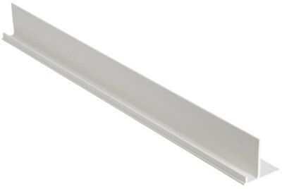 White Polyvinyl chloride (PVC) Cladding (W)225mm (T)35mm