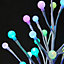 White Pre-lit Colour changing LED Colour changing berry Artificial decorative tree