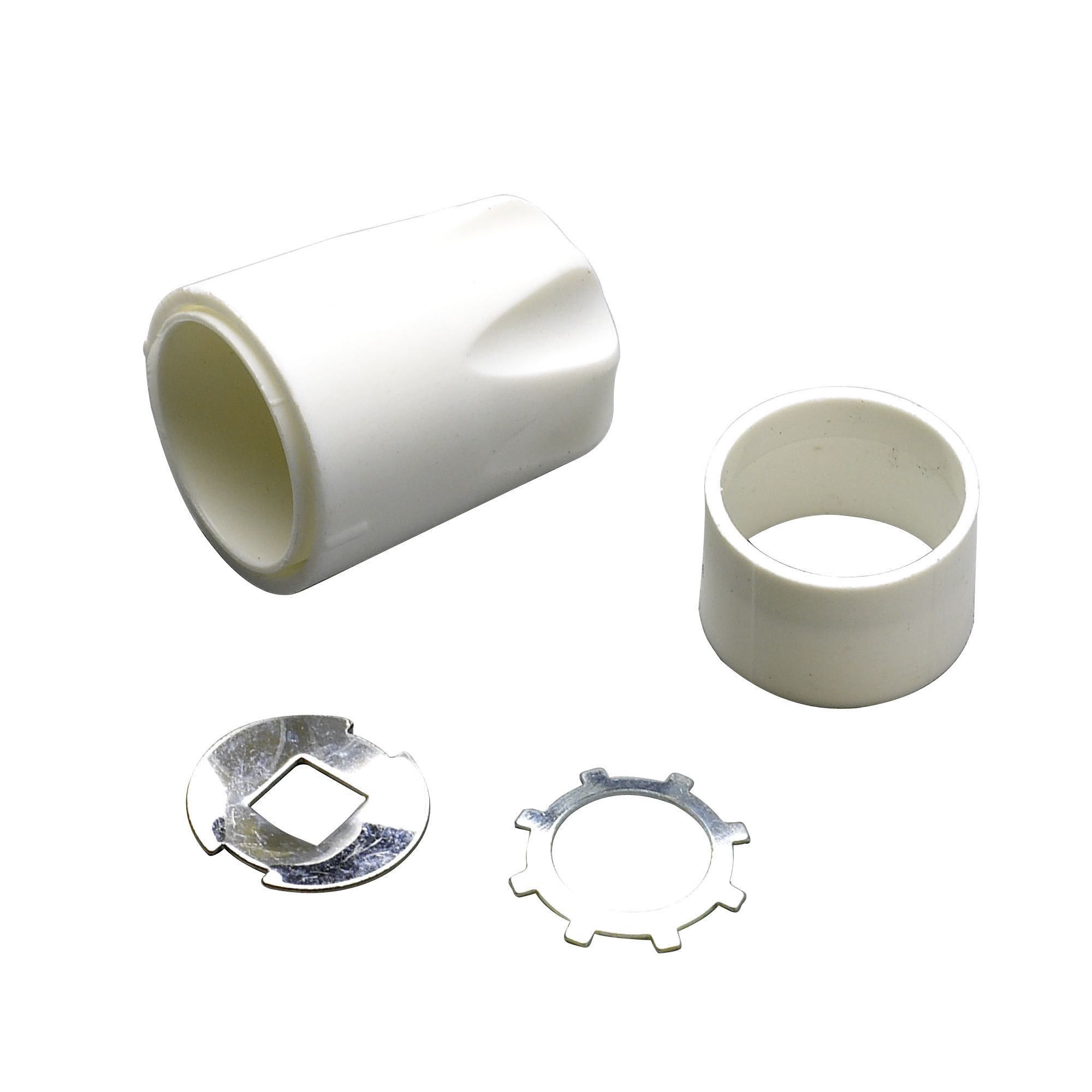 White Radiator valve spare, Pack of 10