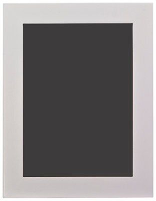 White Single Picture frame (H)16.6cm x (W)21.6cm