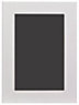 White Single Picture frame (H)20.7cm x (W)15.7cm