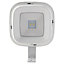 White Solar-powered LED Outdoor Wall light