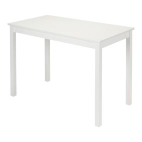 White Solid wood Desk