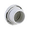 White Solvent weld Waste pipe Access plug, (Dia)32mm