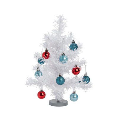 White Table top tree