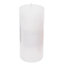 White Unscented Pillar candle Large