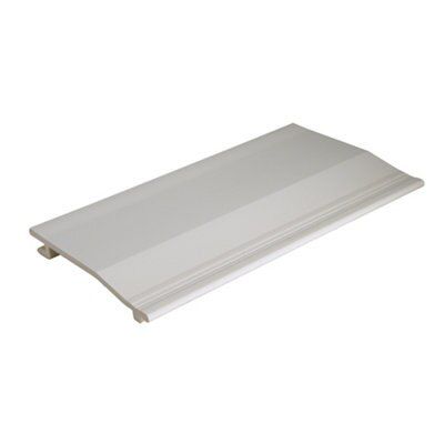 White uPVC Cladding (W)150mm (T)19mm, Pack at B&Q