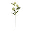 White Viburnum Single stem Artificial flower