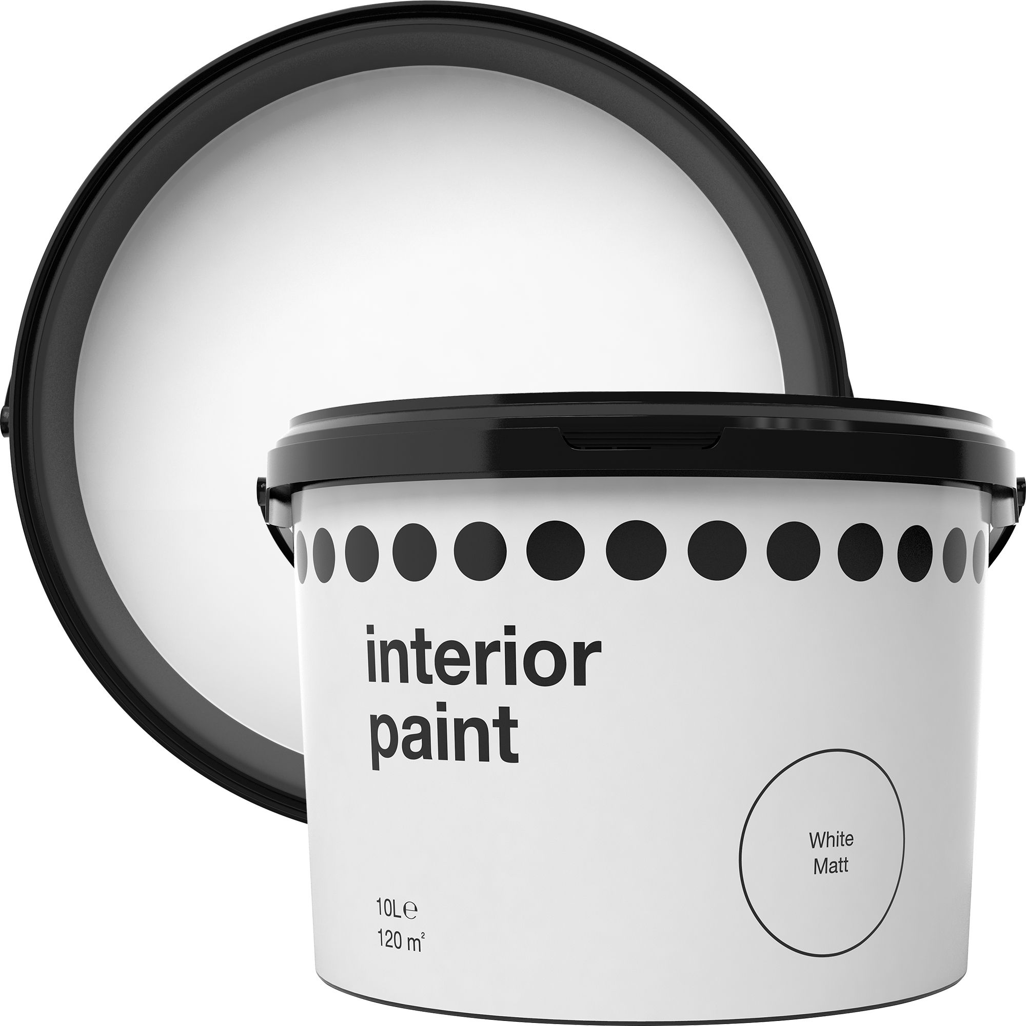 White Vinyl matt Emulsion paint, 10L