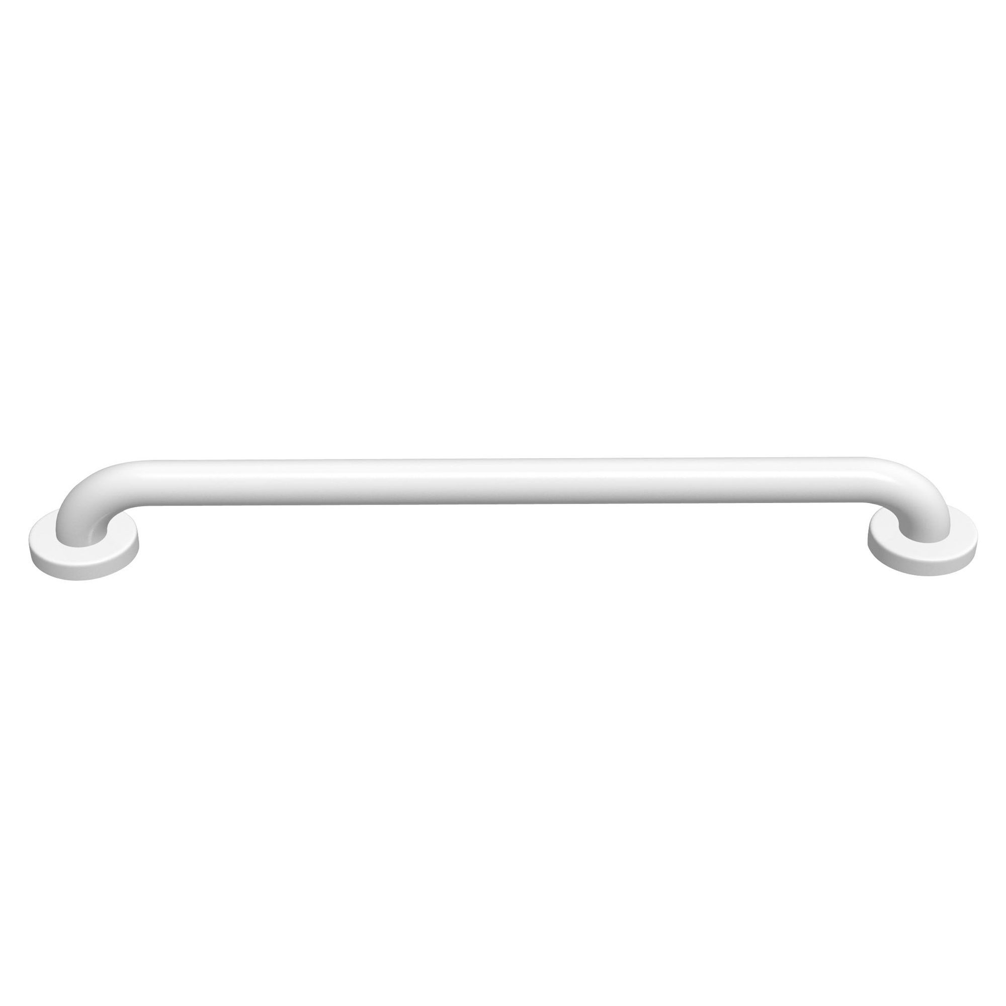 White Wall-mounted Grab rail (L)687mm | DIY at B&Q