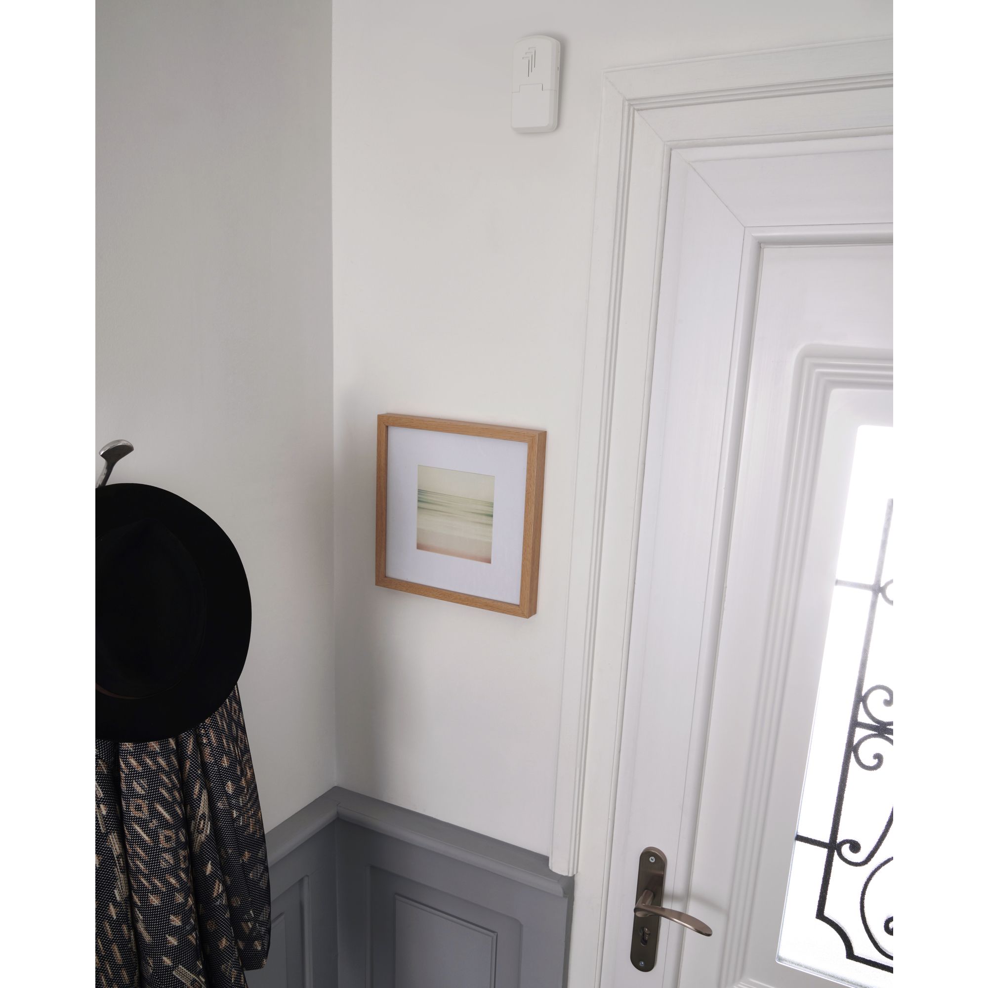 White Wireless Battery-powered Door chime kit