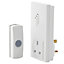 White Wireless Door chime kit