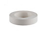 White Worktop edging tape, (L)2.5m (W)18mm