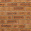 Wienerberger Harvest Buff Rough Yellow Perforated Facing brick (L)215mm (W)102.5mm (H)65mm, Pack of 500