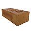 Wienerberger Harvest Buff Rough Yellow Perforated Facing brick (L)215mm (W)102.5mm (H)65mm