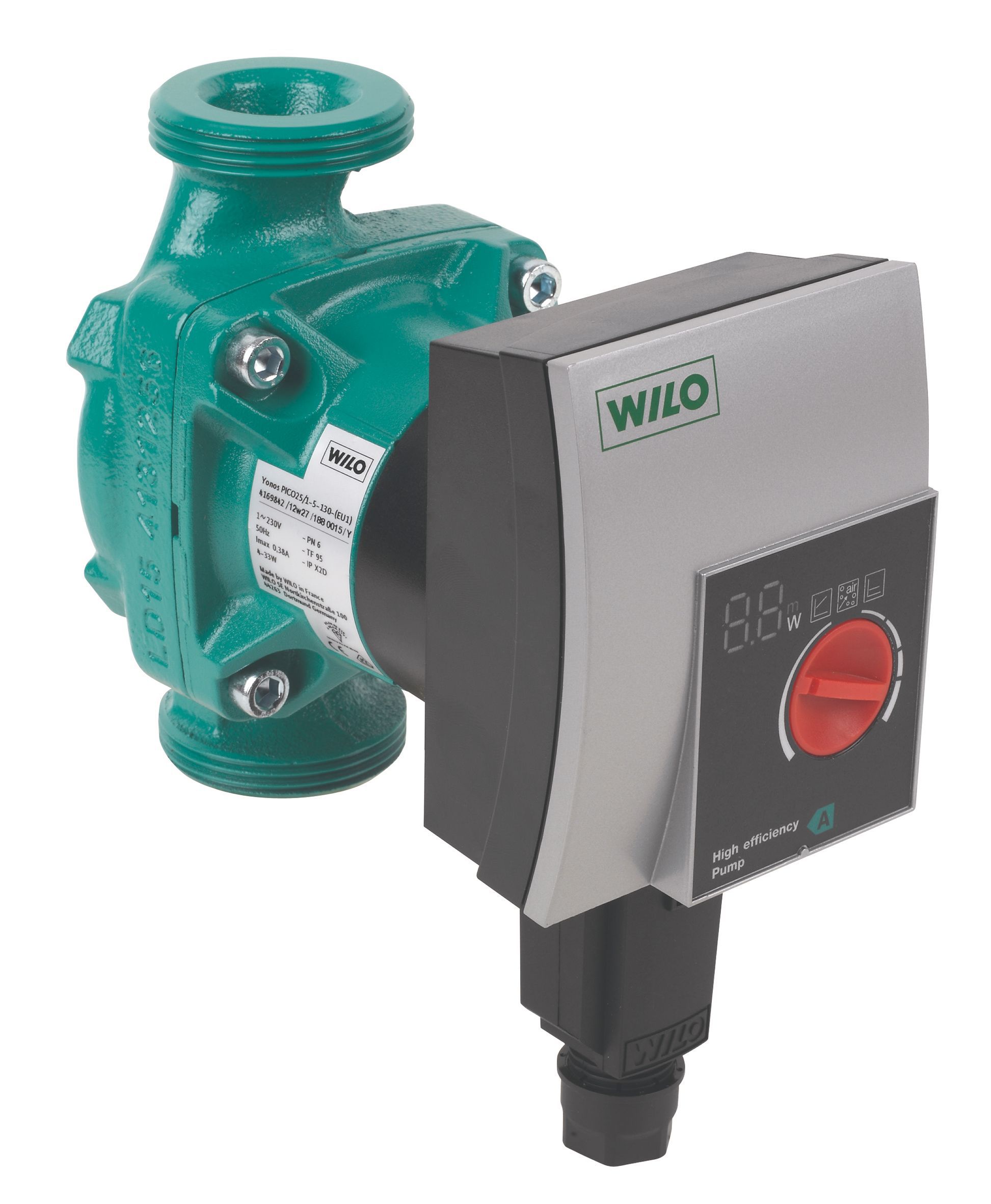 Wilo Central heating Pump, 230V 2kg