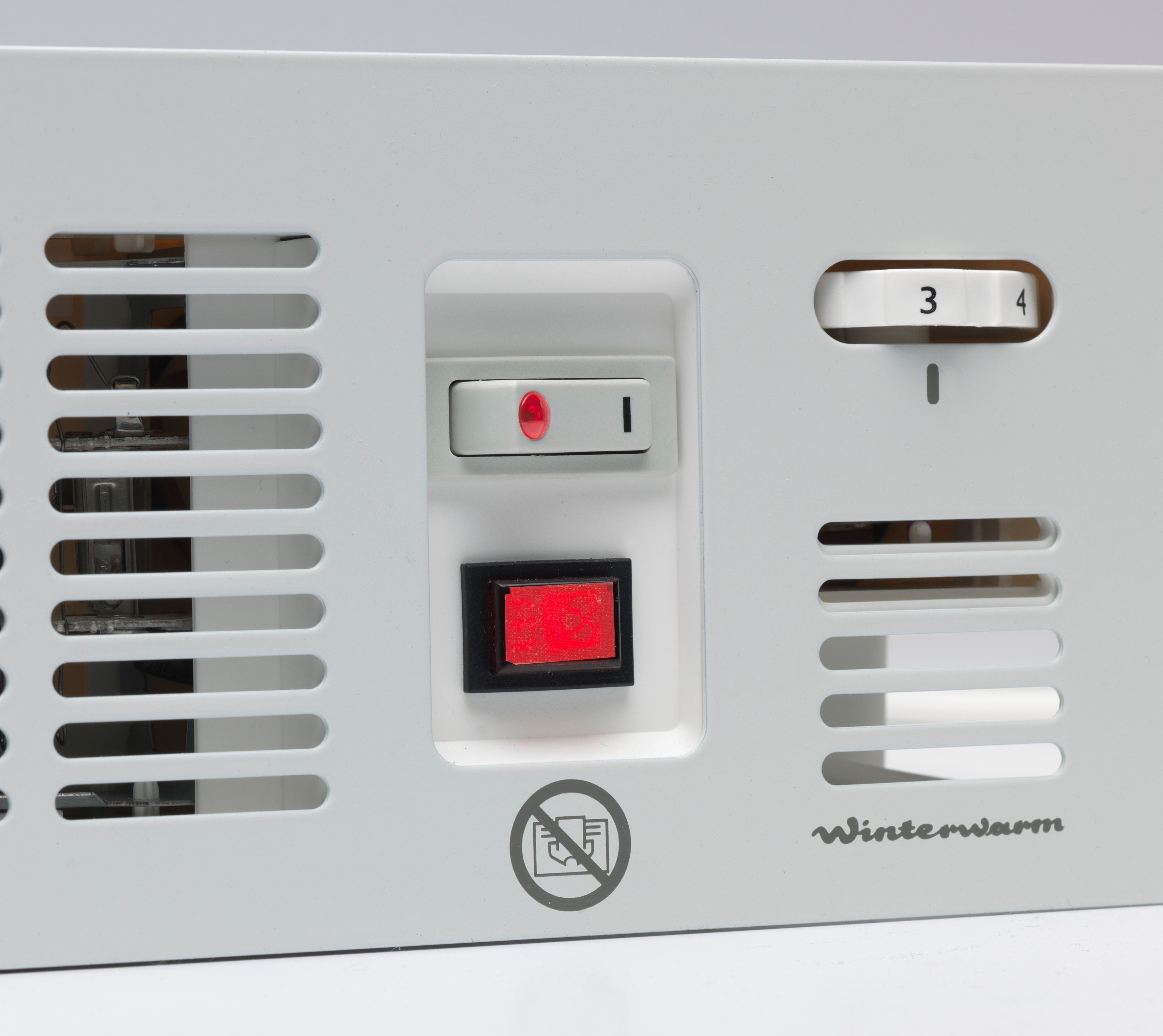 Winterwarm 2000W White Fan heater | DIY at Bu0026Q