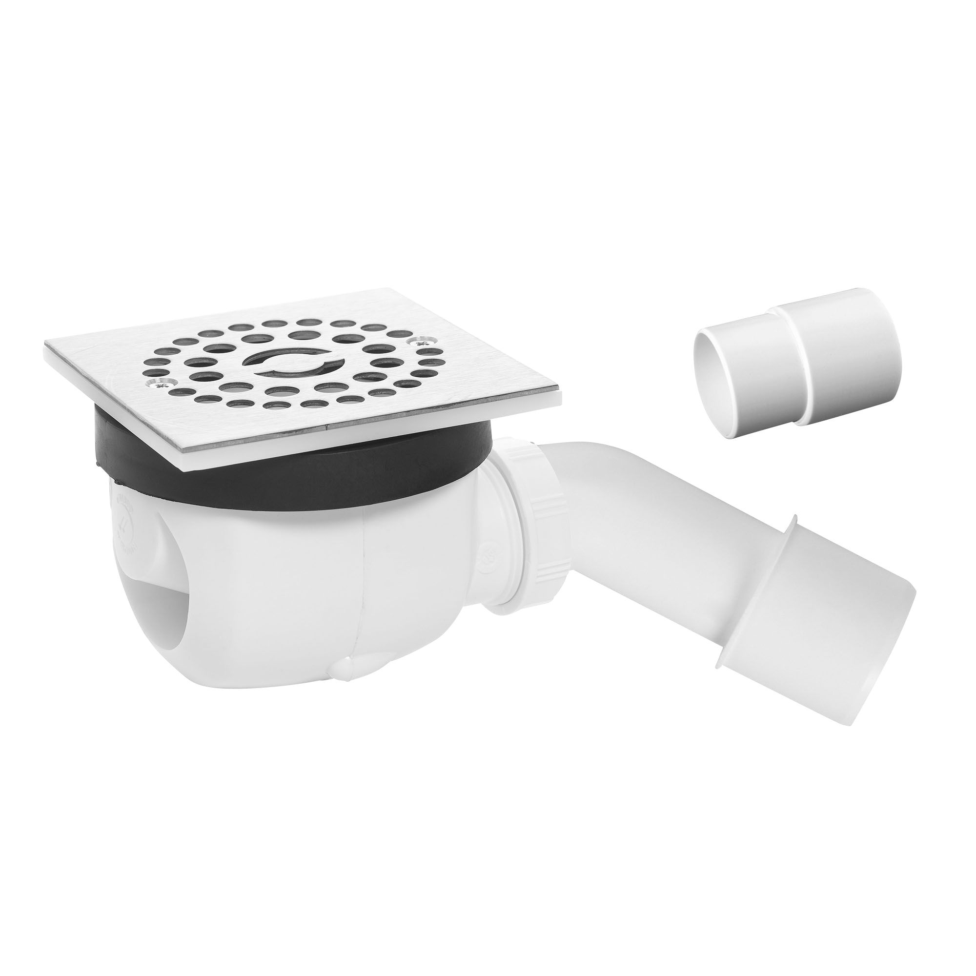 WIRQUIN 100X100MM SIDE ENTRY FLOOR TRAP