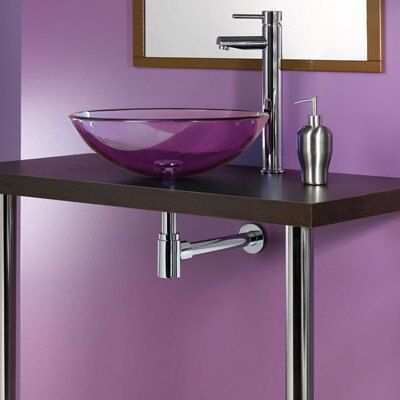 Wirquin Chrome-plated Adjustable height Basin Trap (Dia)32mm