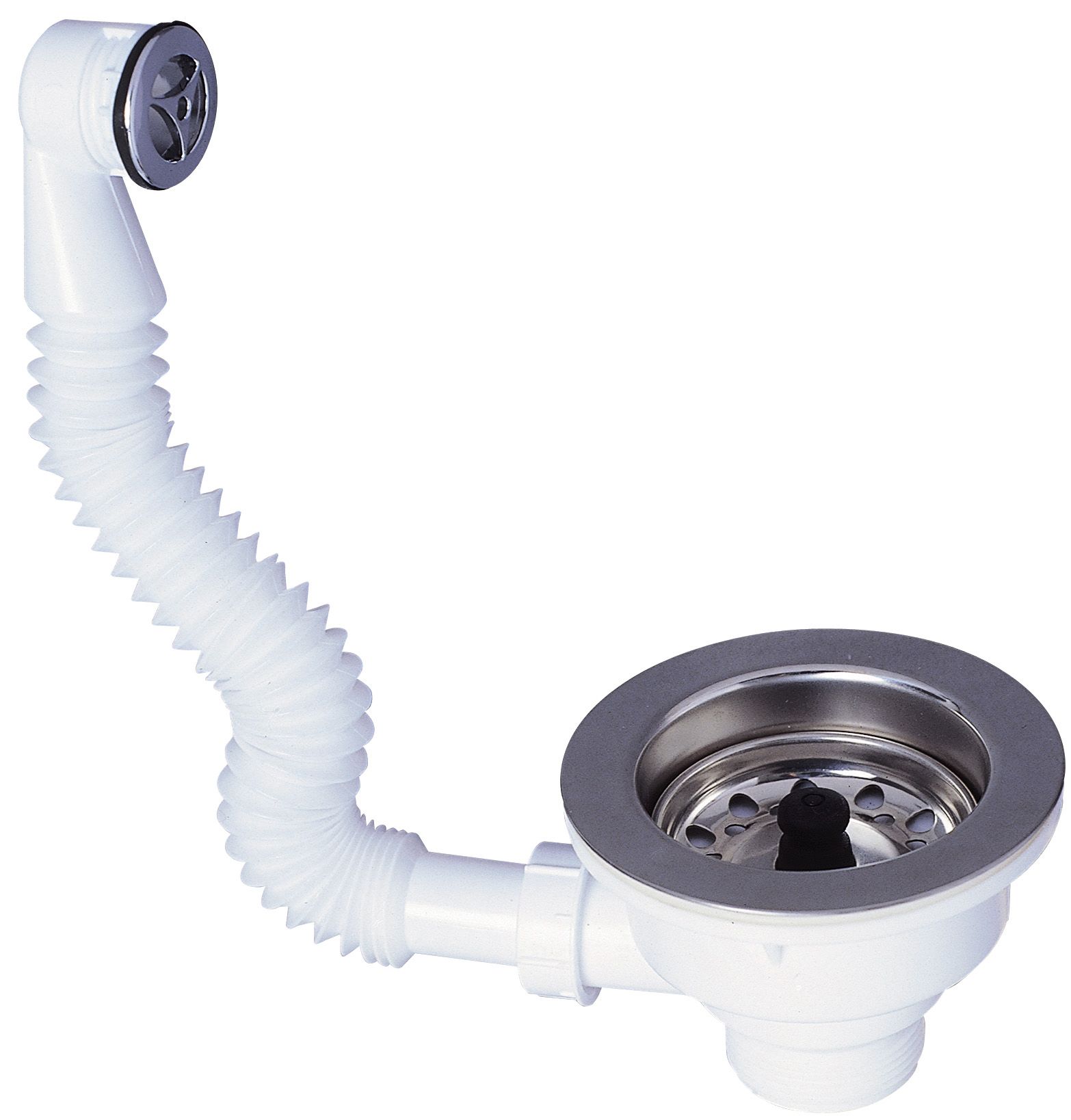 Wirquin Kitchen sink waste kit, (Dia)40mm